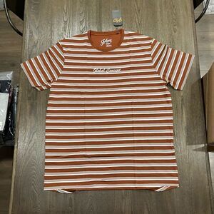 NWT Johnny Bigg Global YD Stripe Longline Tee Brick Size 3X